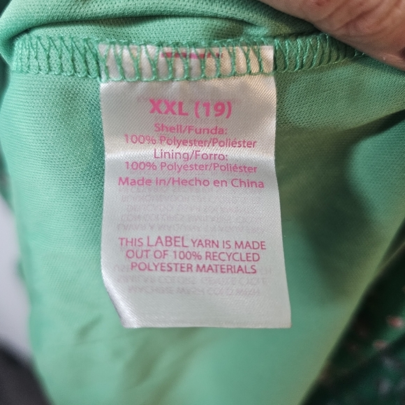 Women XXL Juniors 19 Easter Dress Spring Floral Ruffle Midi Prairie Cottage Core - Picture 12 of 12